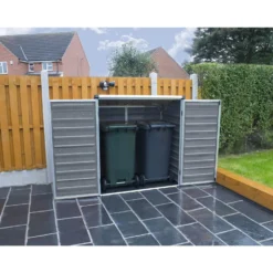 Palram - Canopia Voyager Pent Shed - Dark Grey 18 Palram - Canopia Voyager Pent Shed - Dark Grey -Shed And Soil Sales 12806862 1364833196027977