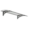 Palram - Canopia Canopy Neo 1350 Grey Twinwall -Shed And Soil Sales 12807312 1134831962958305