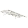 Palram - Canopia Canopy Bordeaux 2230 White Clear -Shed And Soil Sales 12807320 1944831963082169