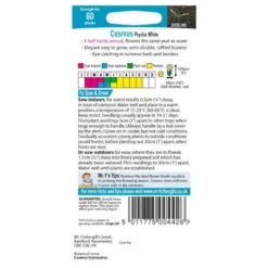 Mr. Fothergill's Cosmos Psyche White Seeds -Shed And Soil Sales 12808920 1384833175308474