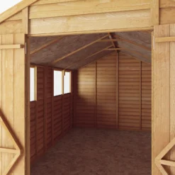 Mercia 12 X 8ft Overlap Double Door Apex Shed -Shed And Soil Sales 12809174 3435036364017091