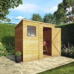 Mercia 7 X 5ft Overlap Pent Shed -Shed And Soil Sales 12809175 1045023716732819