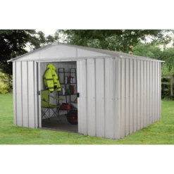Yardmaster 10x8ft Apex Roof Metal Shed -Shed And Soil Sales 12809569 1814832956862046
