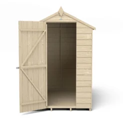 Forest Overlap 6 X 4ft Pressure Treated Apex Shed -Shed And Soil Sales 12810807 8294833195235290