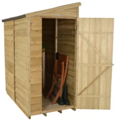 6x3ft Forest Overlap Pent Wooden Shed -Shed And Soil Sales 12810808 1004833197224320