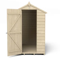 Forest Overlap 6 X 4ft Pressure Treated Apex Shed - No Window -Shed And Soil Sales 12810887 1634833194320566