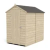 Forest Overlap 6 X 4ft Pressure Treated Apex Shed - No Window -Shed And Soil Sales 12810887 4004831884450270
