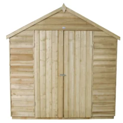7x5ft Forest Natural Timber Overlap Pent Pressure Treated Wooden Shed 13 7x5ft Forest Natural Timber Overlap Pent Pressure Treated Wooden Shed -Shed And Soil Sales 12810896 1554833193957803