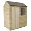 6x4ft Forest Natural Timber Overlap Reverse Apex Wooden Shed 1 6x4ft Forest Natural Timber Overlap Reverse Apex Wooden Shed -Shed And Soil Sales 12810897 5044831964190357