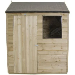 6x4ft Forest Natural Timber Overlap Reverse Apex Wooden Shed 13 6x4ft Forest Natural Timber Overlap Reverse Apex Wooden Shed -Shed And Soil Sales 12810897 9214833194634432