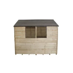 8x6ft Forest Natural Timber Overlap Apex Pressure Treated Wooden Shed 16 8x6ft Forest Natural Timber Overlap Apex Pressure Treated Wooden Shed -Shed And Soil Sales 12810904 8644845600339951