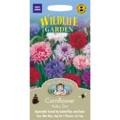 Mr. Fothergill's Cornflower Polka Dot (Centaurea Cyanus) Seeds