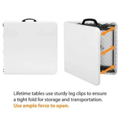 Lifetime Seasonal Party Trestle Folding Table - 1.22m / 4ft 12 Lifetime Seasonal Party Trestle Folding Table - 1.22m / 4ft -Shed And Soil Sales 12813151 1924913634483522