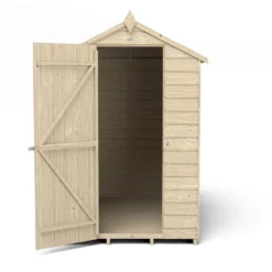 Forest 6 X 4ft Overlap Pressure Treated Apex Shed - No Window Incl. Installation 14 Forest 6 X 4ft Overlap Pressure Treated Apex Shed - No Window Incl. Installation -Shed And Soil Sales 12814910 4964832993104020
