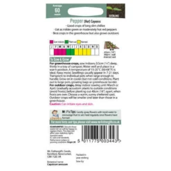 Mr. Fothergill's Hot Pepper Cayenne (Capsicum Annuus) Seeds -Shed And Soil Sales 12817420 5184833219652488