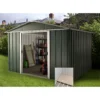 Yardmaster 10x13ft Hercules Deluxe Apex Metal Shed With Floor Frame 2 Yardmaster 10x13ft Hercules Deluxe Apex Metal Shed With Floor Frame -Shed And Soil Sales 12817658 1004924203065664