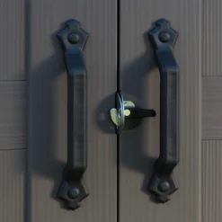 Keter Factor 8 X 6ft Outdoor Garden Apex Storage Shed - Beige/Brown -Shed And Soil Sales 12817713 2924895619452919