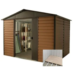 Yardmaster 10x12ft Woodgrain Shed & Floor Frame -Shed And Soil Sales 12817738 1914833223487706