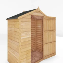 Mercia 5x3ft Overlap Apex Windowless Wooden Shed -Shed And Soil Sales 12819793 1625012836125366