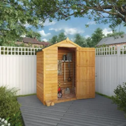 Mercia 5x3ft Overlap Apex Windowless Wooden Shed -Shed And Soil Sales 12819793 1865012836088820