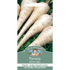 Mr. Fothergill's Parsnip White Gem Vegetable Seeds