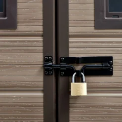 Keter Scala 6 X 8ft Outdoor Garden Apex Storage Shed - Brown 15 Keter Scala 6 X 8ft Outdoor Garden Apex Storage Shed - Brown -Shed And Soil Sales 12820748 7024909430978295