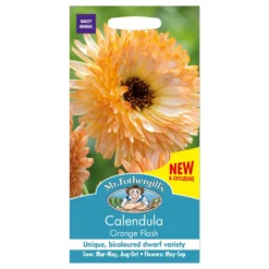 Mr. Fothergill's Calendula Orange Flash Seeds