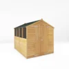 Mercia 8 X 6ft Overlap Double Door Apex Shed -Shed And Soil Sales 12822309 9675029433355165
