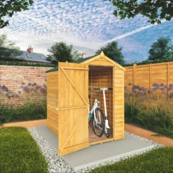 Mercia 6 X 4ft Overlap Apex Windowless Shed - Installation Included -Shed And Soil Sales 12822591 1805033314200027
