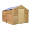 Mercia 12 X 8ft Overlap Apex Windowless Shed - Installation Included -Shed And Soil Sales 12822594 1174831970865795