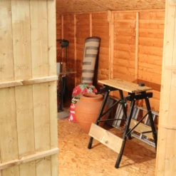 Mercia 12 X 8ft Overlap Apex Windowless Shed - Installation Included -Shed And Soil Sales 12822594 2094833224110782