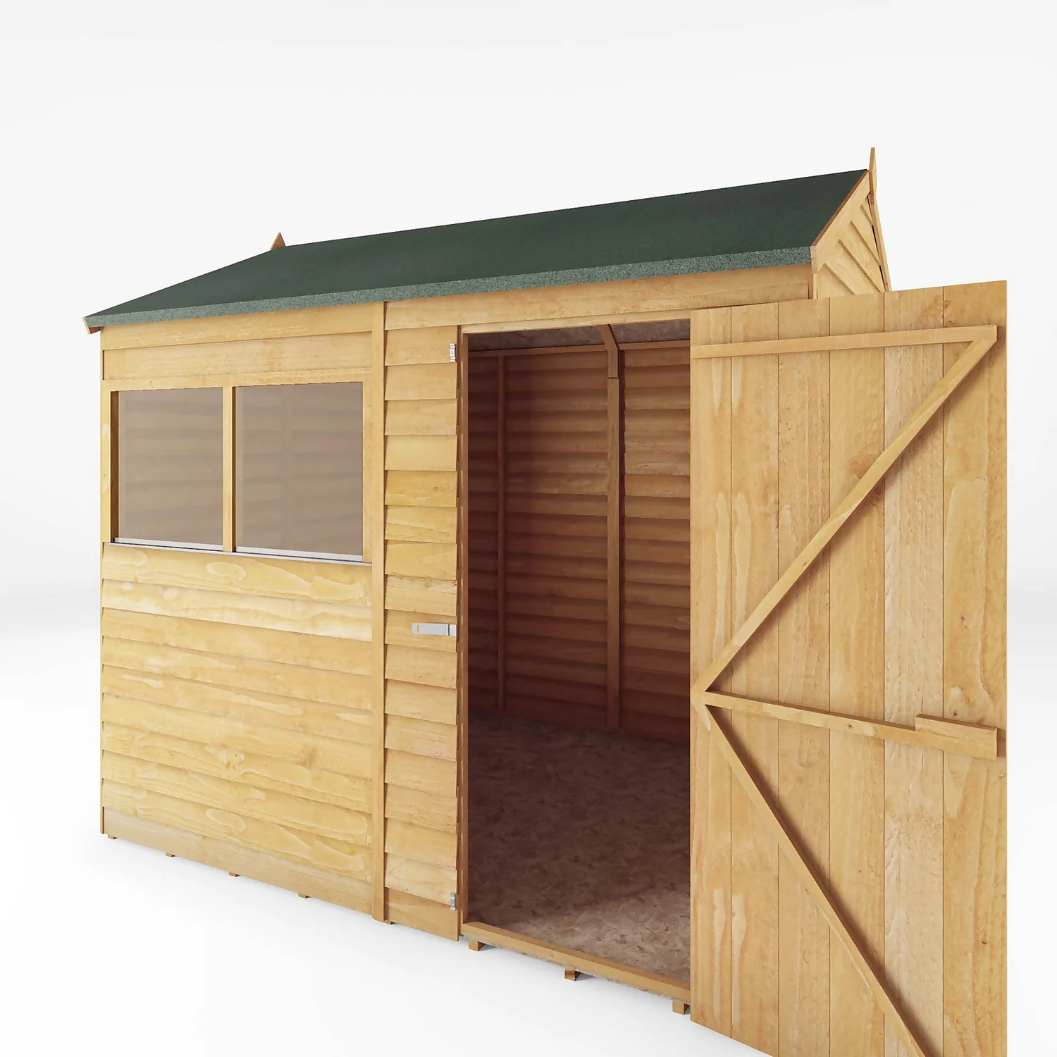 Mercia 8 X 6ft Overlap Reverse Apex Shed - Installation Included 5 Mercia 8 X 6ft Overlap Reverse Apex Shed - Installation Included - Image 3