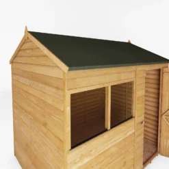 Mercia 8 X 6ft Overlap Reverse Apex Shed - Installation Included 16 Mercia 8 X 6ft Overlap Reverse Apex Shed - Installation Included -Shed And Soil Sales 12822598 2255033255810652