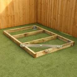 Mercia 6x4ft Pressure Treated Wooden Shed Base - Installation Included -Shed And Soil Sales 12822602 3184832959766937