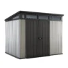 Keter Artisan 9 X 7ft Outdoor Garden Storage Pent Shed - Grey