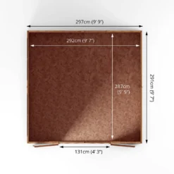 Mercia 10 X 10ft Overlap Apex Shed - Incl. Installation -Shed And Soil Sales 12825398 1575047801171206
