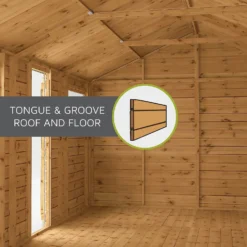 Mercia 4 X 6ft Shiplap Apex Shed - Included Installation -Shed And Soil Sales 12825402 1084989437235936