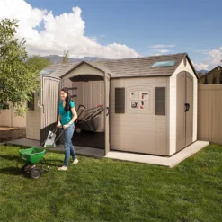 Lifetime 15 X 8ft Outdoor Storage Shed -Shed And Soil Sales 12826444 1425012584173540