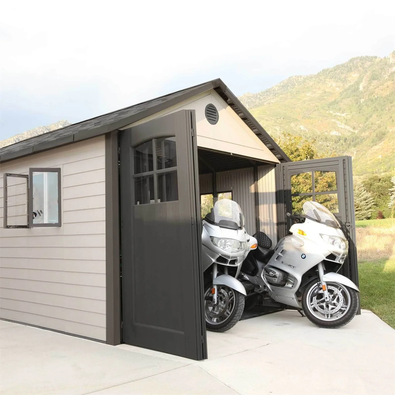 Lifetime 11x21 Ft Outdoor Storage Shed 7 Lifetime 11x21 Ft Outdoor Storage Shed - Image 5