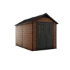 Keter Newton 7.5 X 11ft Outdoor Plastic Garden Storage Shed - Brown 2 Keter Newton 7.5 X 11ft Outdoor Plastic Garden Storage Shed - Brown -Shed And Soil Sales 12833045 1214843484990424
