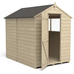 Forest 7 X 5ft Overlap Pressure Treated Apex Shed -Shed And Soil Sales 12833286 1904833201524400