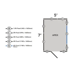 Forest 7 X 5ft Overlap Pressure Treated Apex Shed -Shed And Soil Sales 12833286 2004833201283176