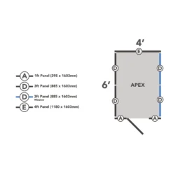 Forest 6 X 4ft Overlap Pressure Treated Apex Shed- 4 Window -Shed And Soil Sales 12833289 1884833201700323