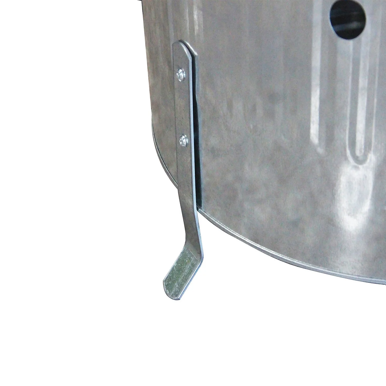 None Garden Galvanised Steel Incinerator / Fire Bin With Lid - 85L 6 None Garden Galvanised Steel Incinerator / Fire Bin With Lid - 85L - Image 4