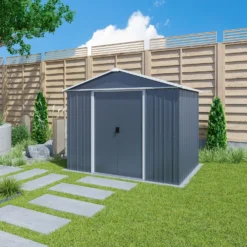 Yardmaster 10x8ft Metal Apex Shed -Shed And Soil Sales 12834201 1675040005829804