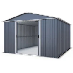 Yardmaster 10x13ft Metal Apex Shed -Shed And Soil Sales 12834202 1945040005905509
