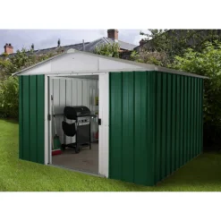 Yardmaster 10x10ft Metal Apex Shed -Shed And Soil Sales 12834208 2014908413902116