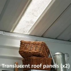 Yardmaster 10x8ft Shiplap Metal Shed -Shed And Soil Sales 12834219 9155040005693007