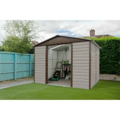 Yardmaster 10x8ft Shiplap Metal Shed -Shed And Soil Sales 12834219 9524833195109989