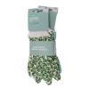 Homebase Patterned Grip Gloves - 2 Pack - Medium -Shed And Soil Sales 12834544 6714831961699742